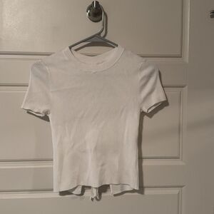 Garage Women's White Crop-top